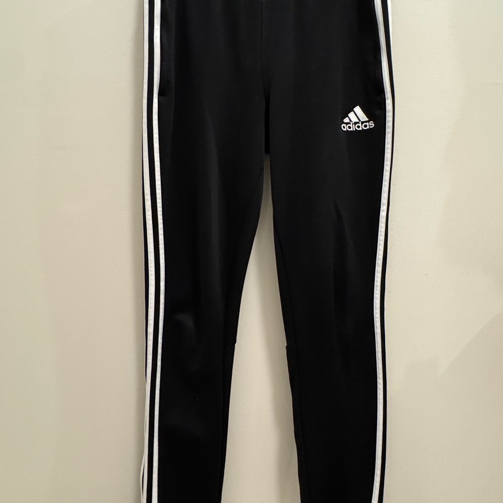 XL Adidas Kids Black Track Pants